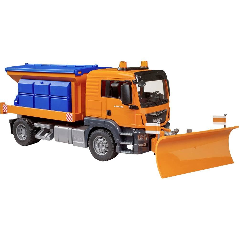 Bruder® Spielzeug-LKW MAN TGS Winterdienst mit Räumschild 3785 günstig online kaufen