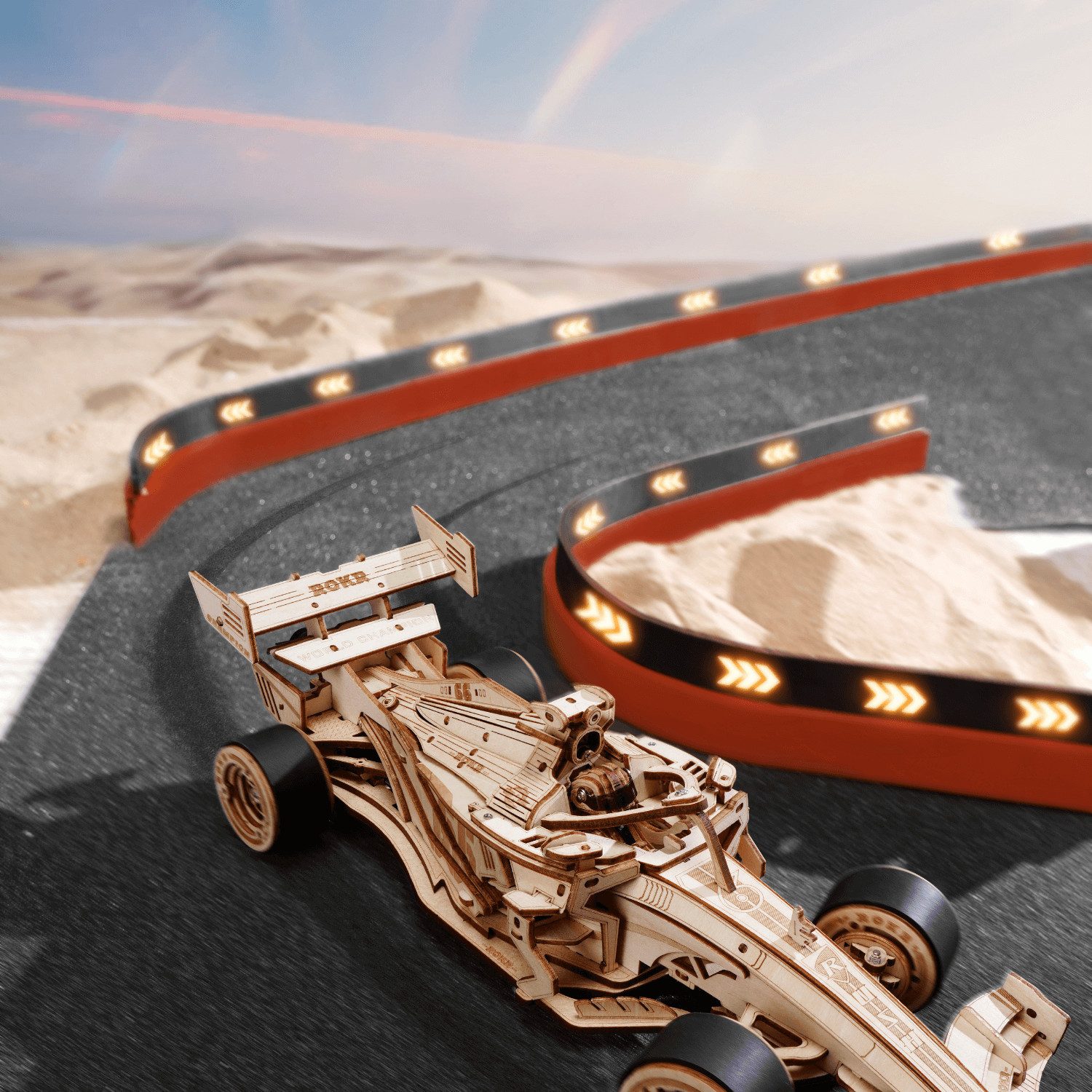 Robotime 3D-Puzzle Robotime Rennwagen Bausatz ?? 3D Puzzle, 246 Puzzleteile günstig online kaufen