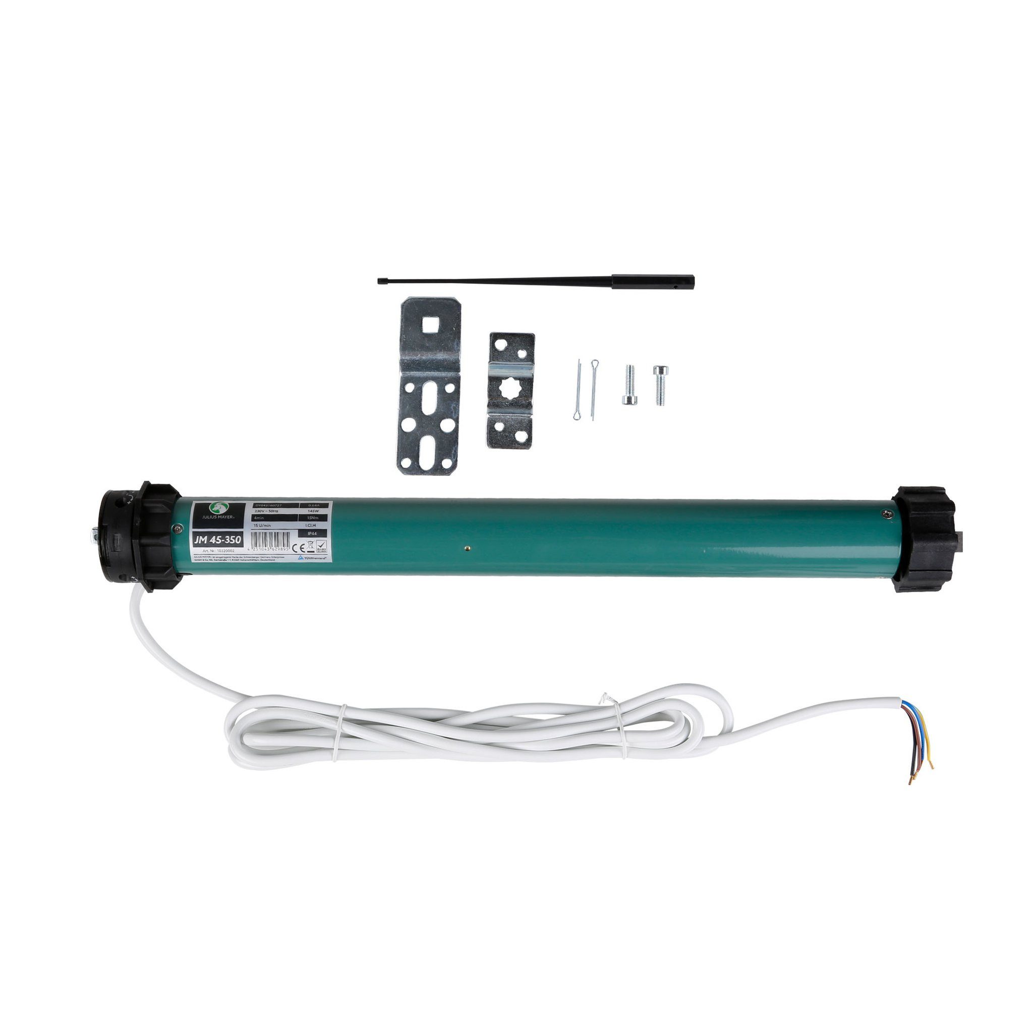 Julius Mayer Rollladenmotor Rollladenmotor JM, JM45-350 (35 Nm / SW60), (Packung, 1 St), 60 mm, 35 Nm