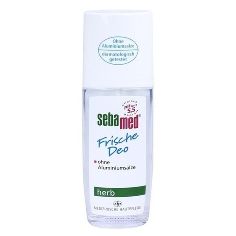 Sebapharma GmbH & Co.KG Deo-Pumpspray SEBAMED Frische Deospray herb, 75 ml, ohne Aluminiumsalze