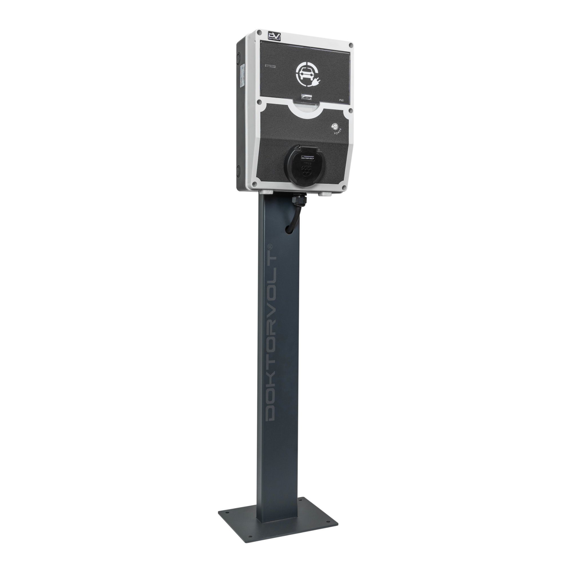 Doktorvolt Elektroauto-Ladestation WALLBOX 11 kW 22 kW Typ 2 Standsäule Ladestation für Elektrofahrzeuge, 11-St.