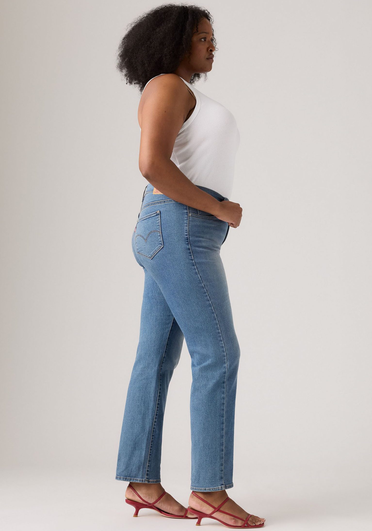 Levi's® Plus 5-Pocket-Jeans 314 PL SHAPING mit Stretchanteil – Bild 4 von 5