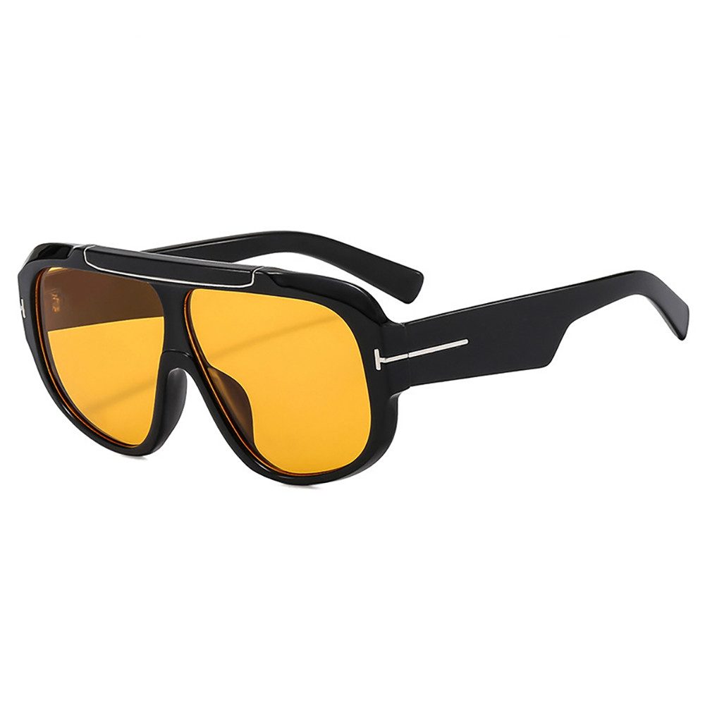 Sonnenbrille Damen Herren Oversized UV Schutz Fahrer Sport Outdoor