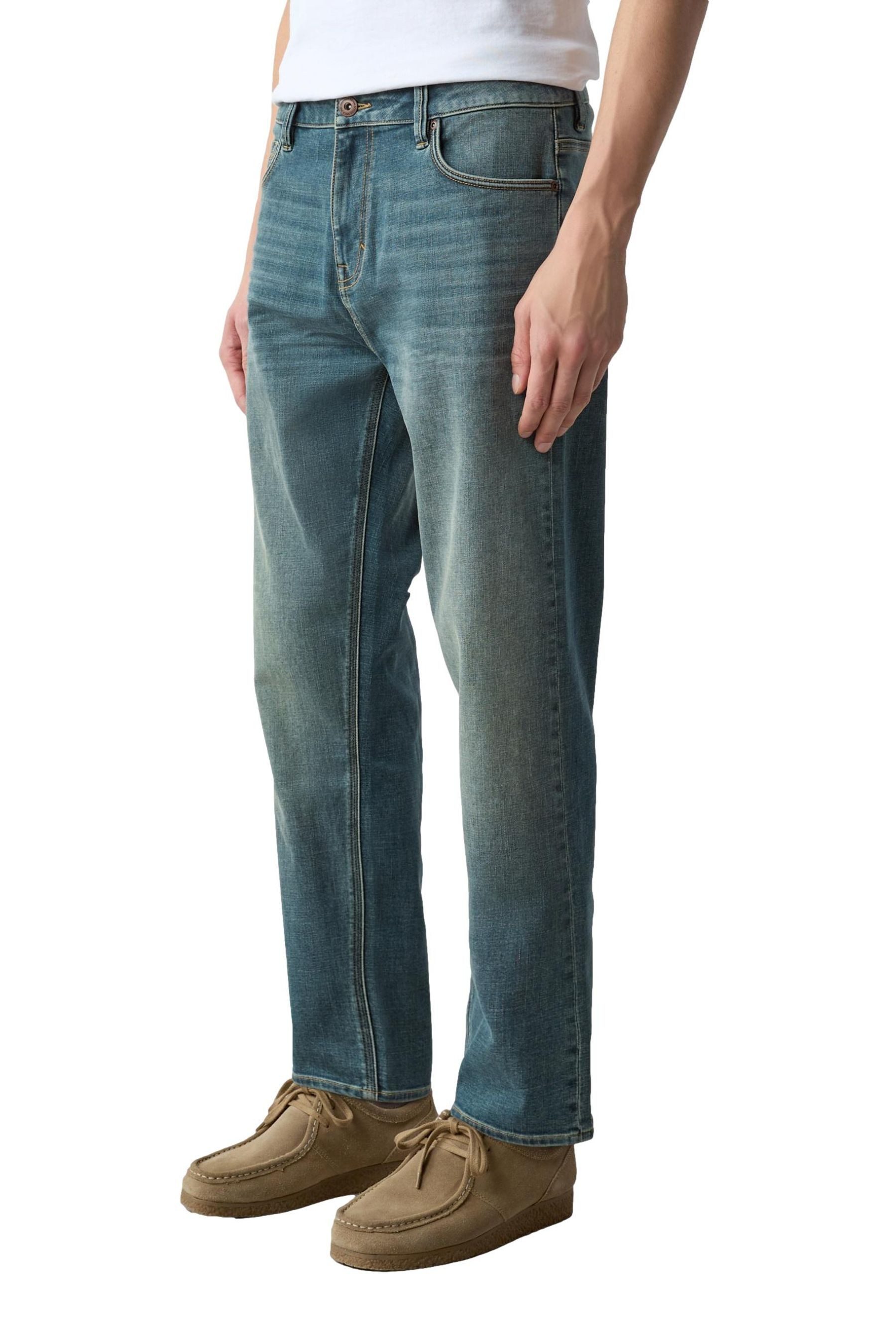 Tapered-fit-Jeans Motionflex Jeans, Regular Tapered Fit