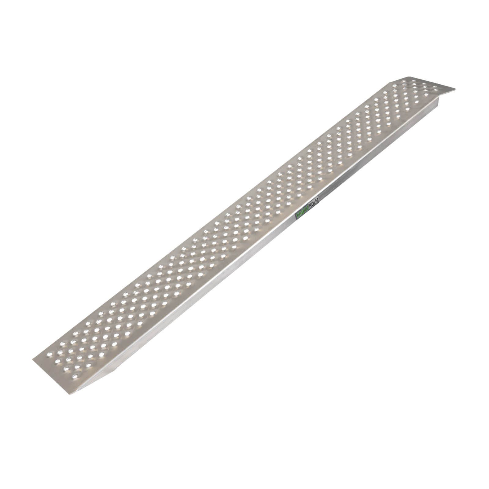 TRUTZHOLM Auffahrrampe 1x Alu Auffahrrampe 150 cm 200 kg rutschhemmend perforiert (Produkt, 1-St), Motorradrampe Verladerampe