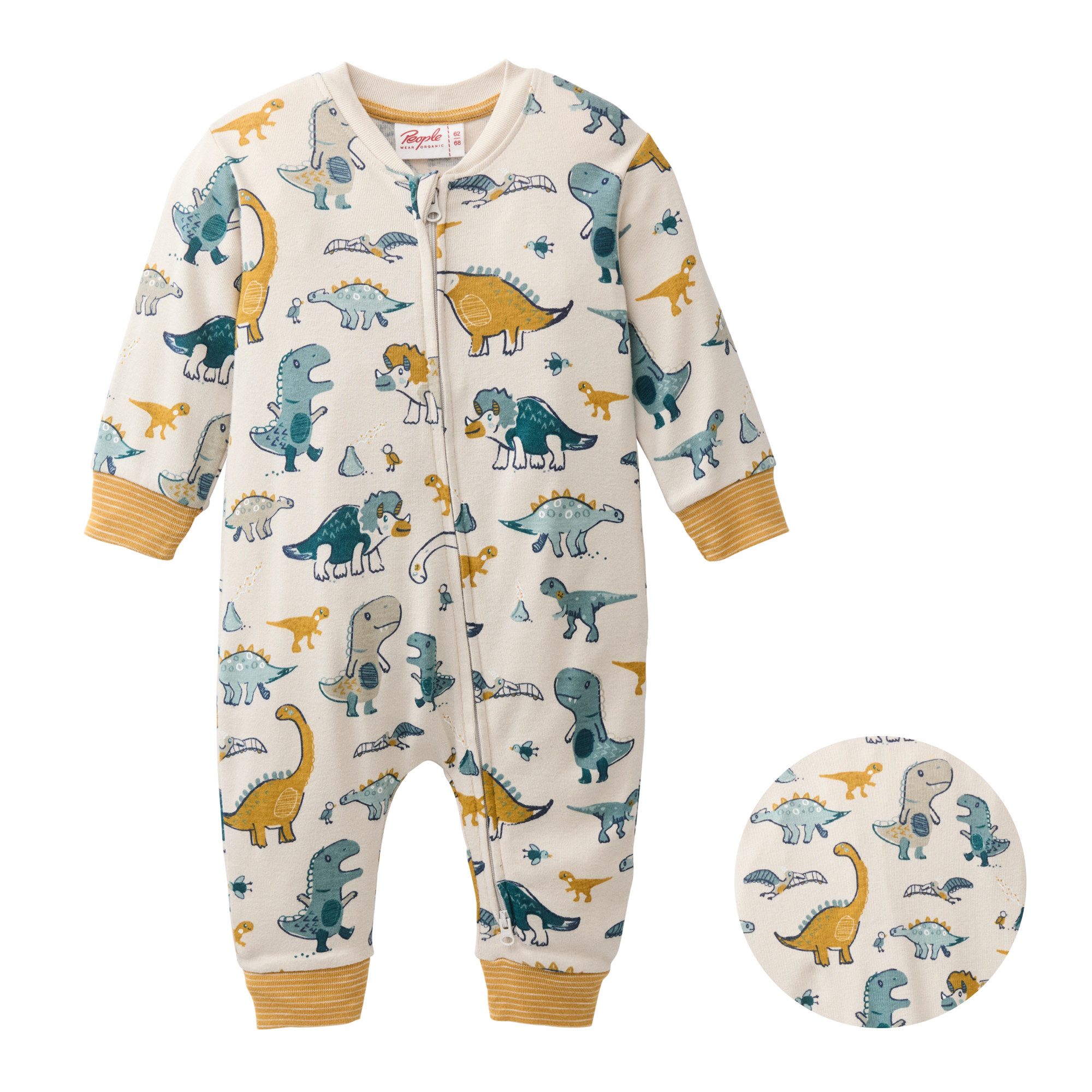 People Wear Organic Overall mit Motiv aus Bio-Baumwolle GOTS zertifiziert