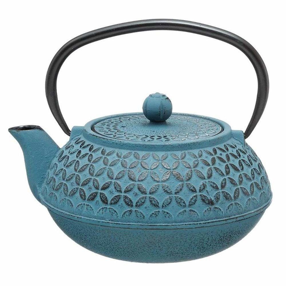 Secret de Gourmet Kanne Tea teapot with brewing made in blue color for tea lovers., 1 l, (einzeln)