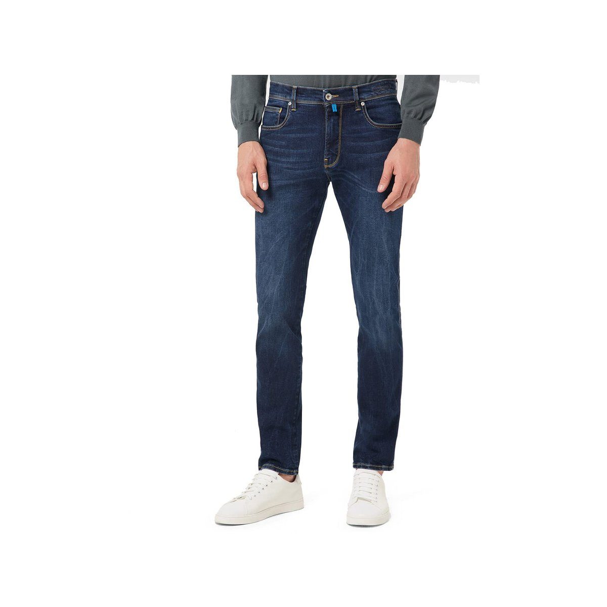 Pierre Cardin 5-Pocket-Jeans blau (1-tlg)