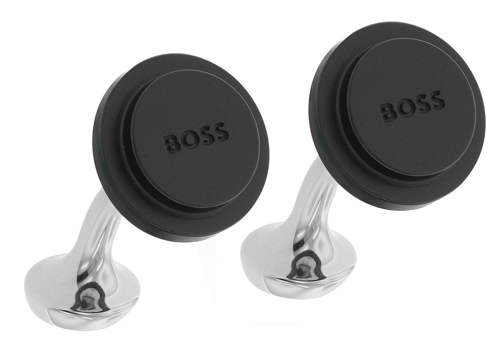 BOSS Запонки Rund Schwarz Clark