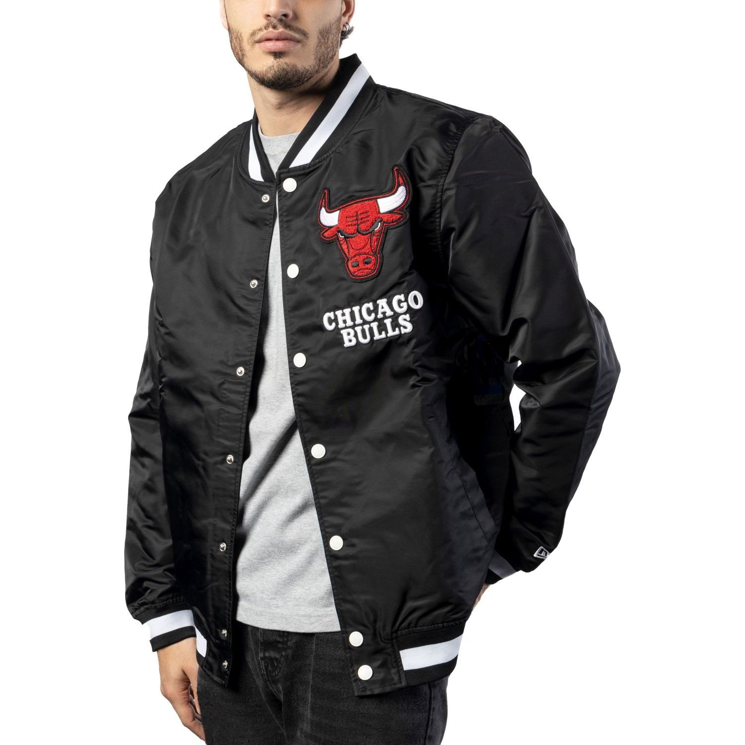 New Era Bomberjacke College LOGO SELECT Chicago Bulls