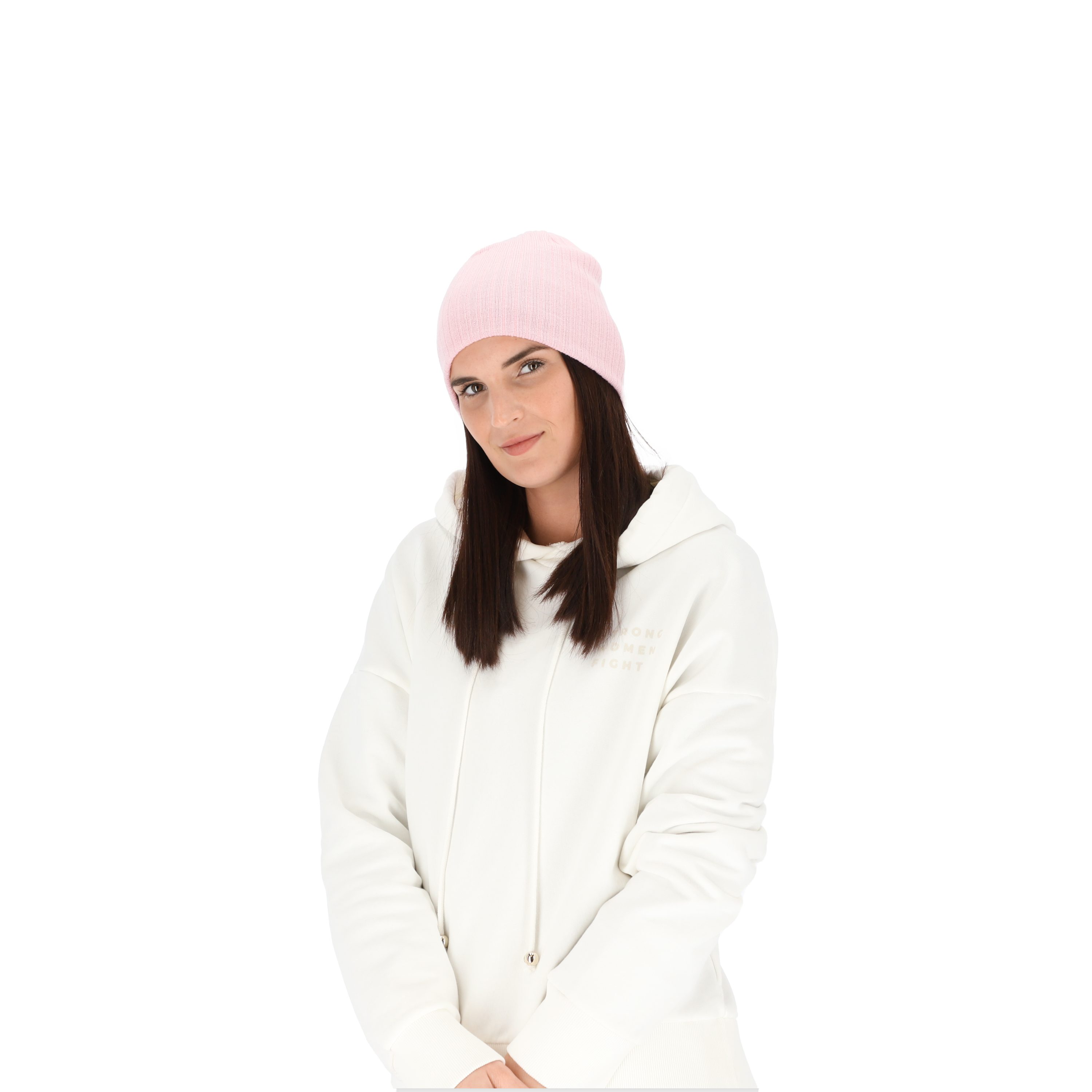 halsüberkopf Accessoires Strickmütze Beanie mit Rippe individuell tragbar! günstig online kaufen