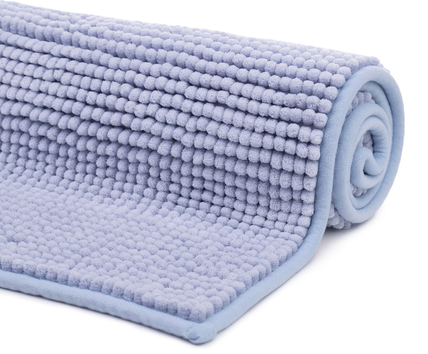 liebling Badematte, Fußbodenheizung geeignet, Polyester, rechteckig, Antirutsch-Beschichtung, sehr Saugfähig, Größe: 50x70 cm, silber