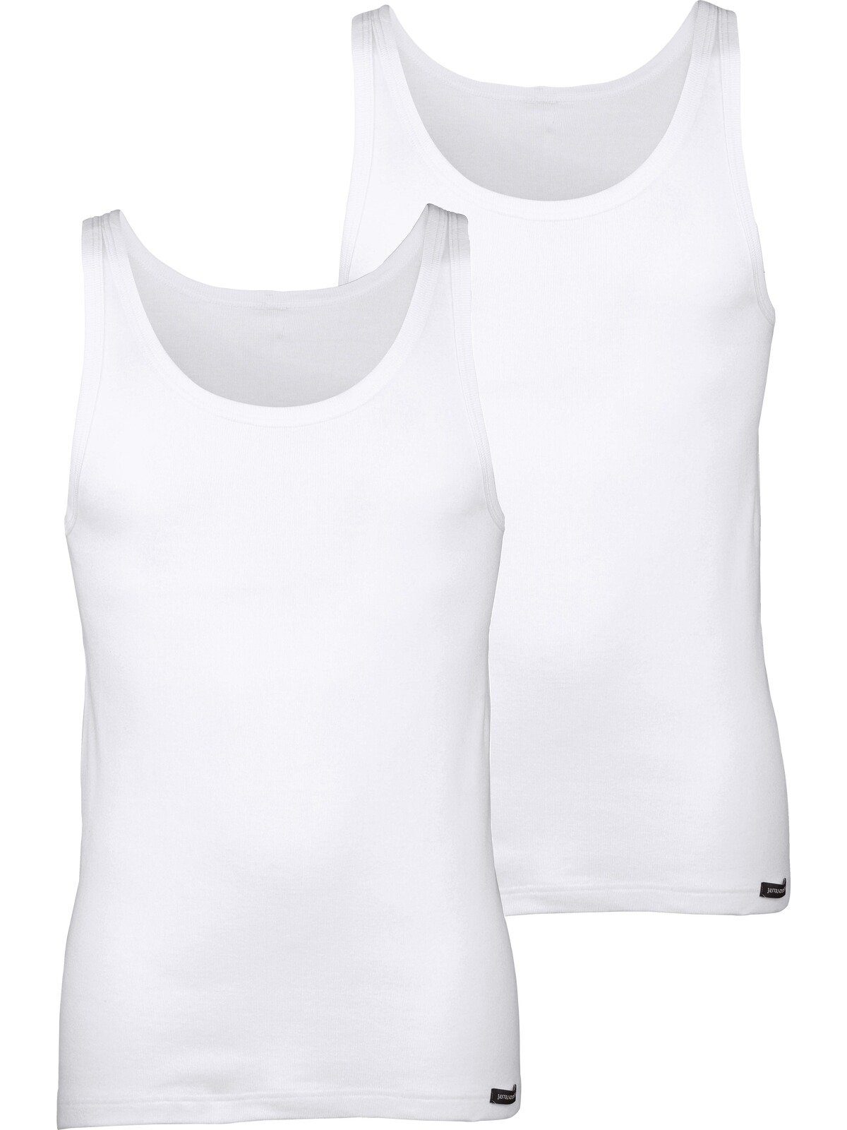 Jan Vanderstorm Unterhemd SOINI (Set, 2-St., 2er-Pack) Aus reiner Baumwolle weiß | Ärmellose Unterhemden