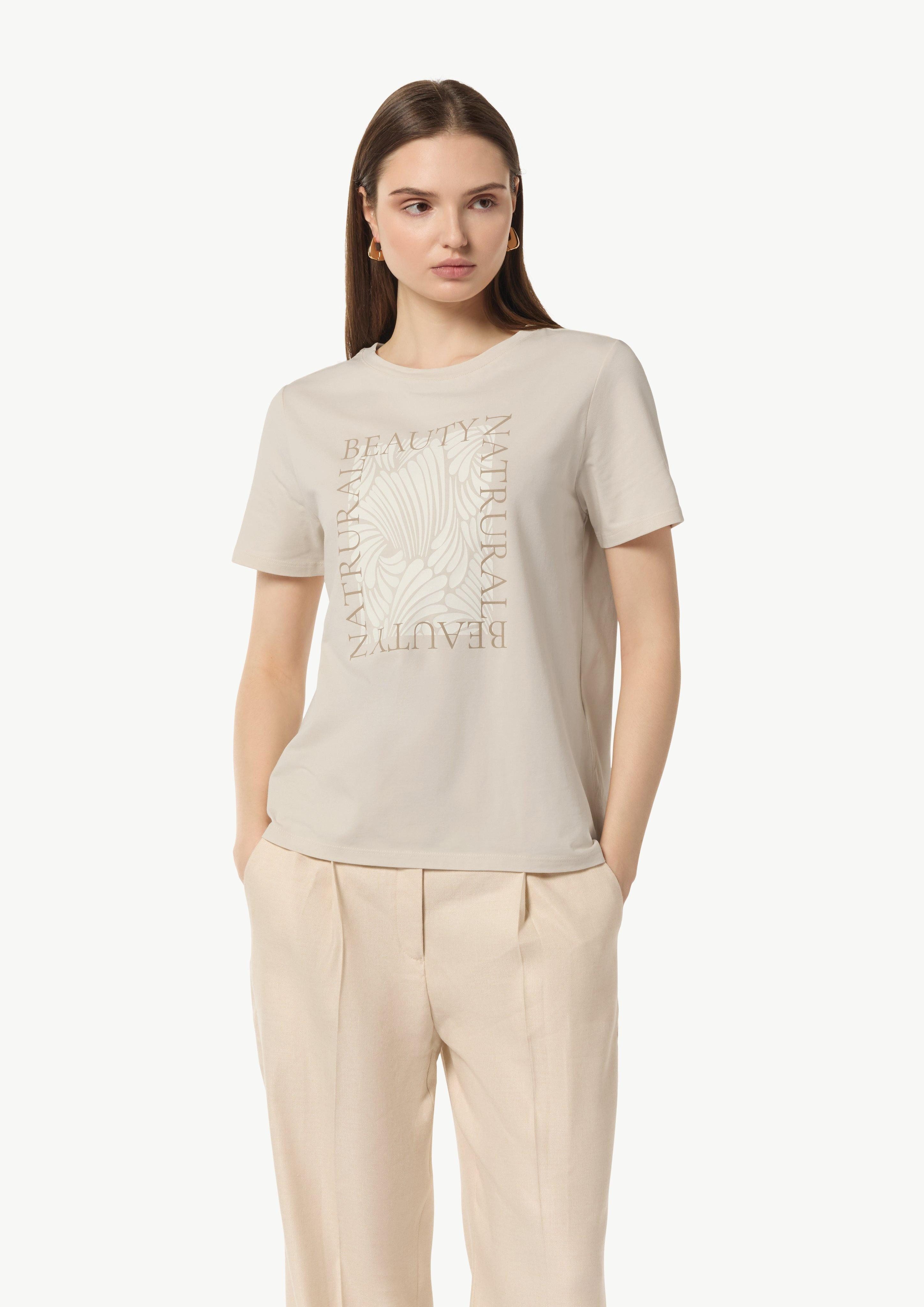 Kurzarmshirt T-Shirt mit Statement-Print