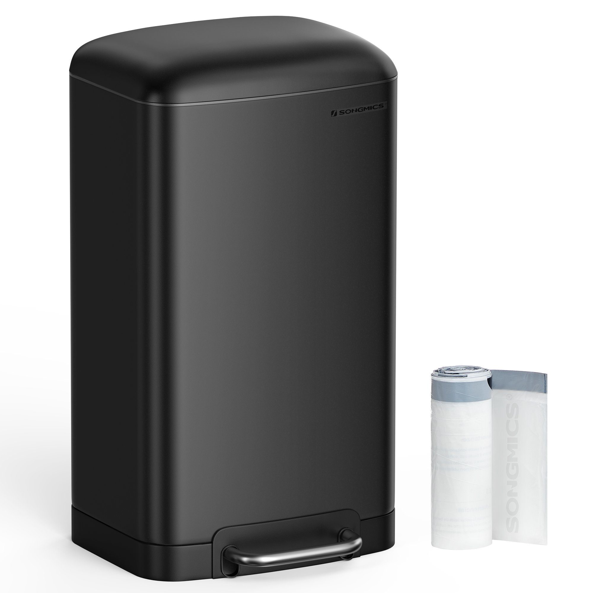 SONGMICS Mülleimer, Abfalleimer, 30L, aus Edelstahl, luftdicht. Reduzierter Preis € 85,99. Unverbindliche Preisempfehlung € 118,99