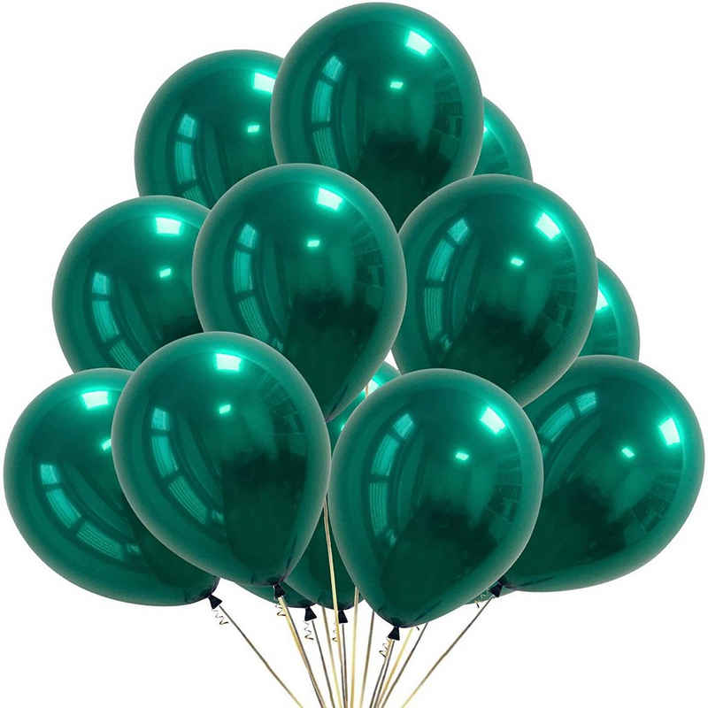 Matissa & Dad Luftballon 100er Pack Latex Luftballons für allgemeine Partydekoration 30cm