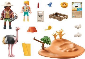 Playmobil® Konstruktions-Spielset Zu Gast bei Papa Strauß (71296), Wiltopia, (26 St), teilweise aus recyceltem Material; Made in Europe