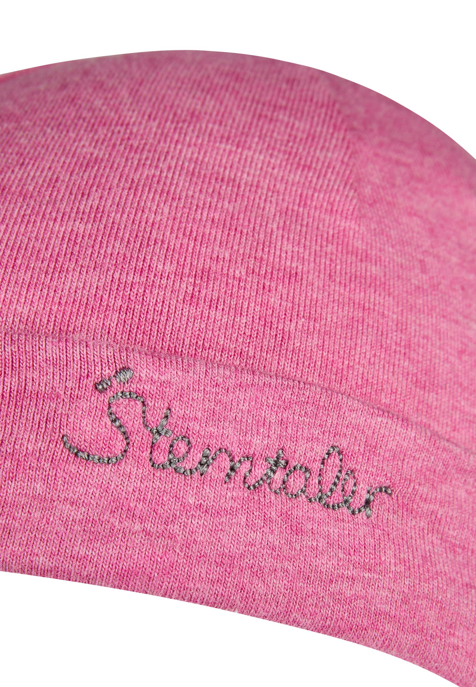 Sterntaler® Beanie OCS Beanie melange (1-St) Babymütze aus Singlejersey Beaniemütze unifarben