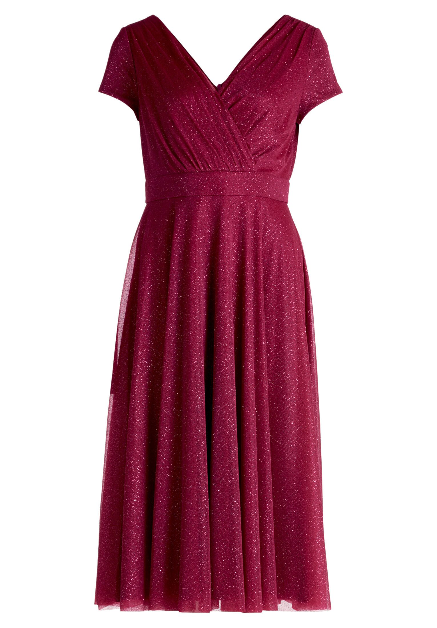 Vera Mont Cocktailkleid Damen im Glitzer-Look Stoff