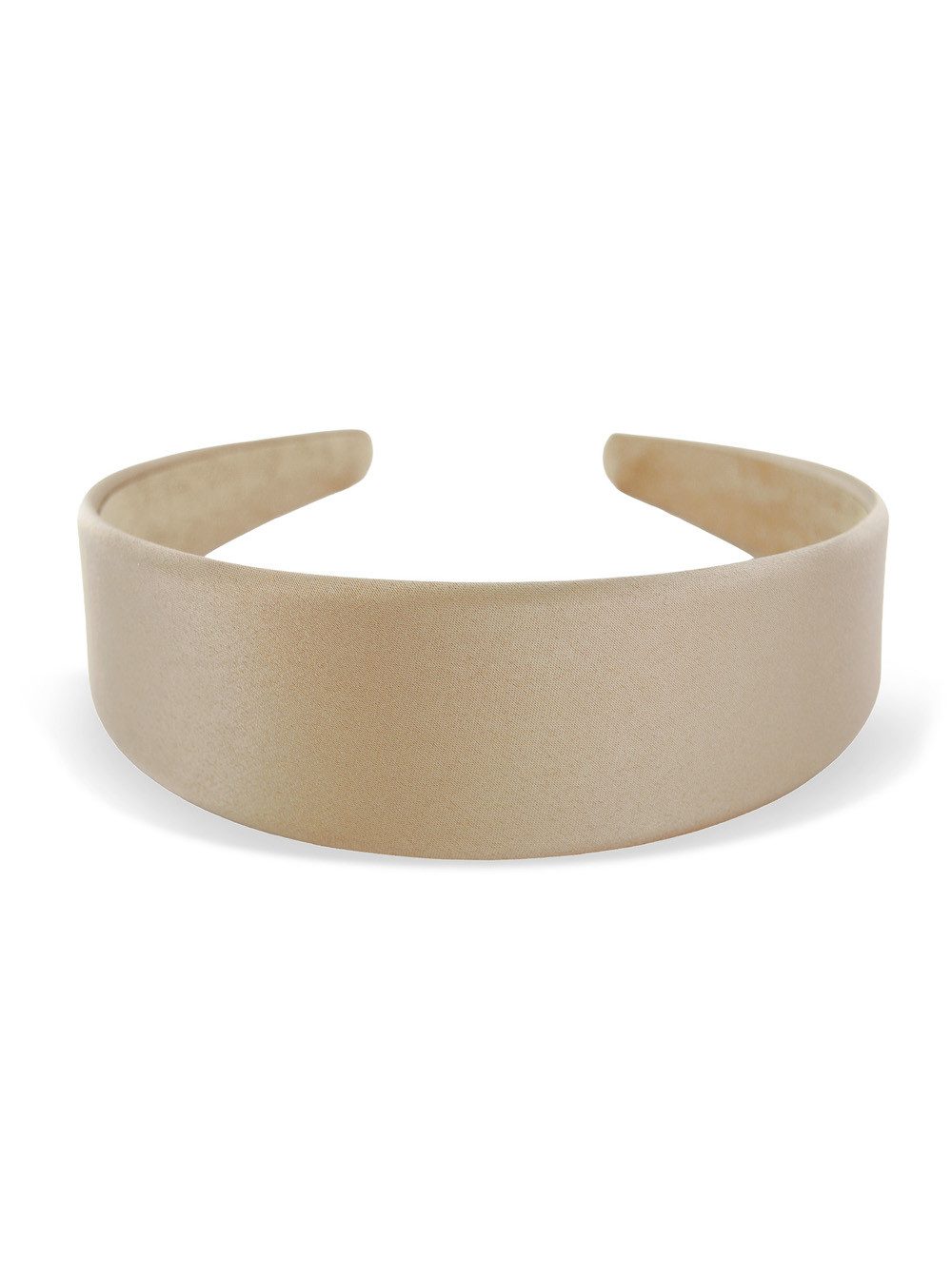 axy Haarreif Breiter Haarreif mit Satin bezogen, Vintage Klassik-Look Damen Haareifen Haarband