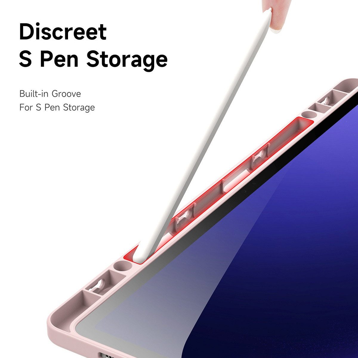 Dux Ducis Tablet-Hülle - Magi Schutzhülle mit Standfunktion für Samsung Galaxy Tab S11 Ultra, schutz vor Stößen und Schäden