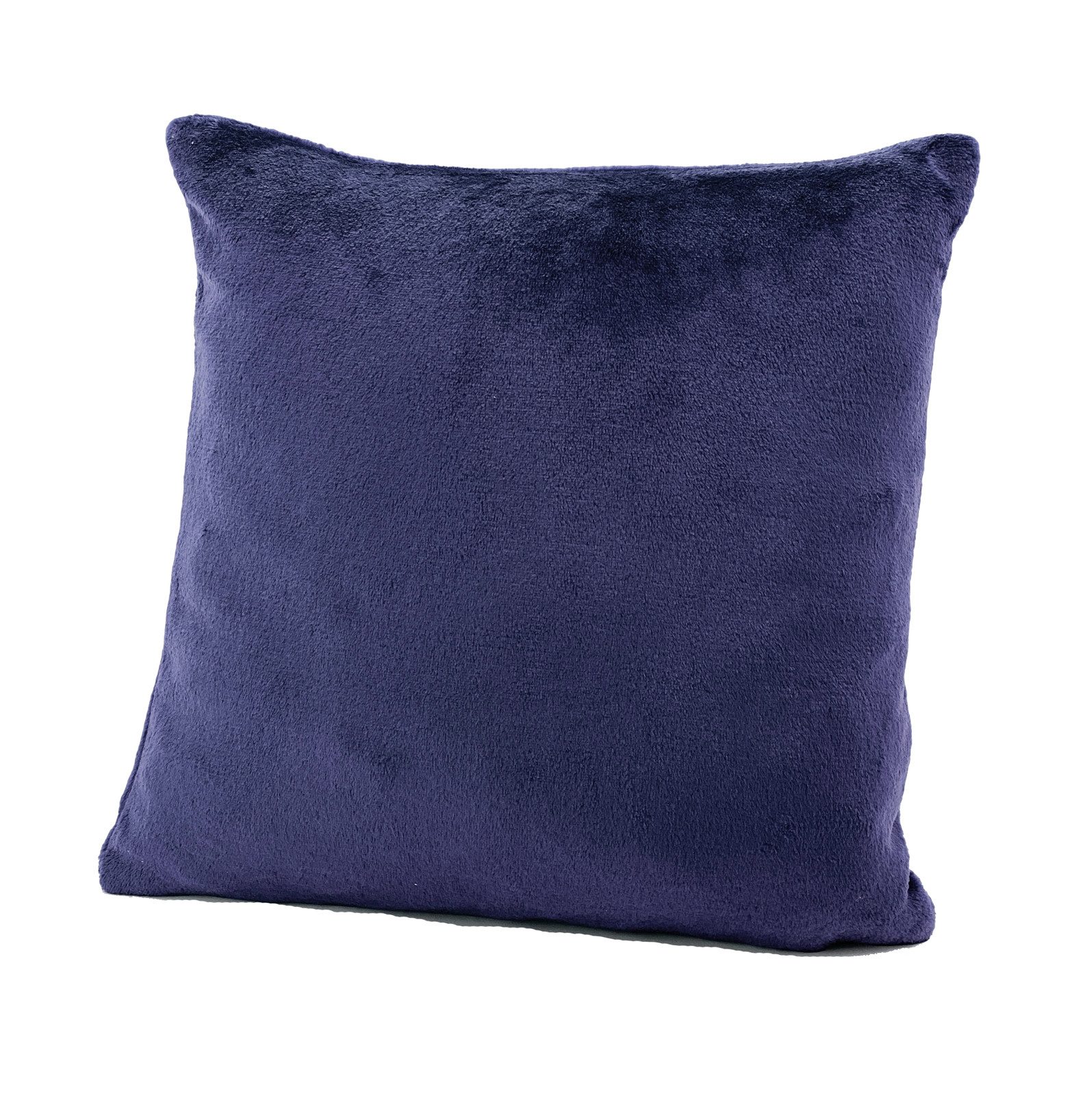 heimtexland Dekokissen Flanell Soft Kuschelkissen Plüsch Kissenbezug, super weich und flauschig, Allergiker geeignet, atmungsaktiv