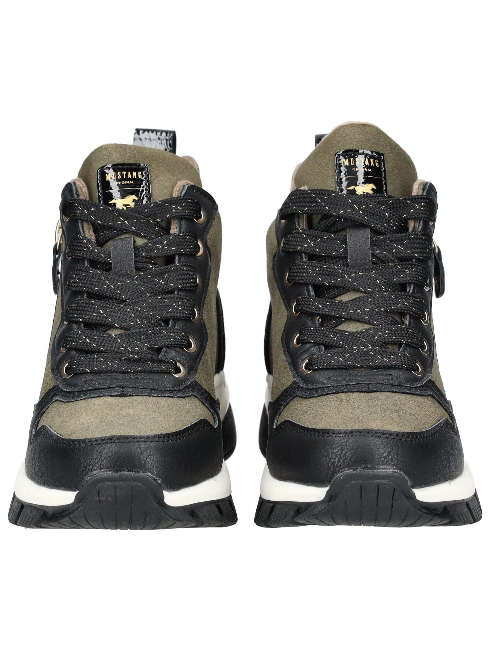 Mustang Shoes Mustang Shoes Stiefelette Lederimitat Schnürstiefelette