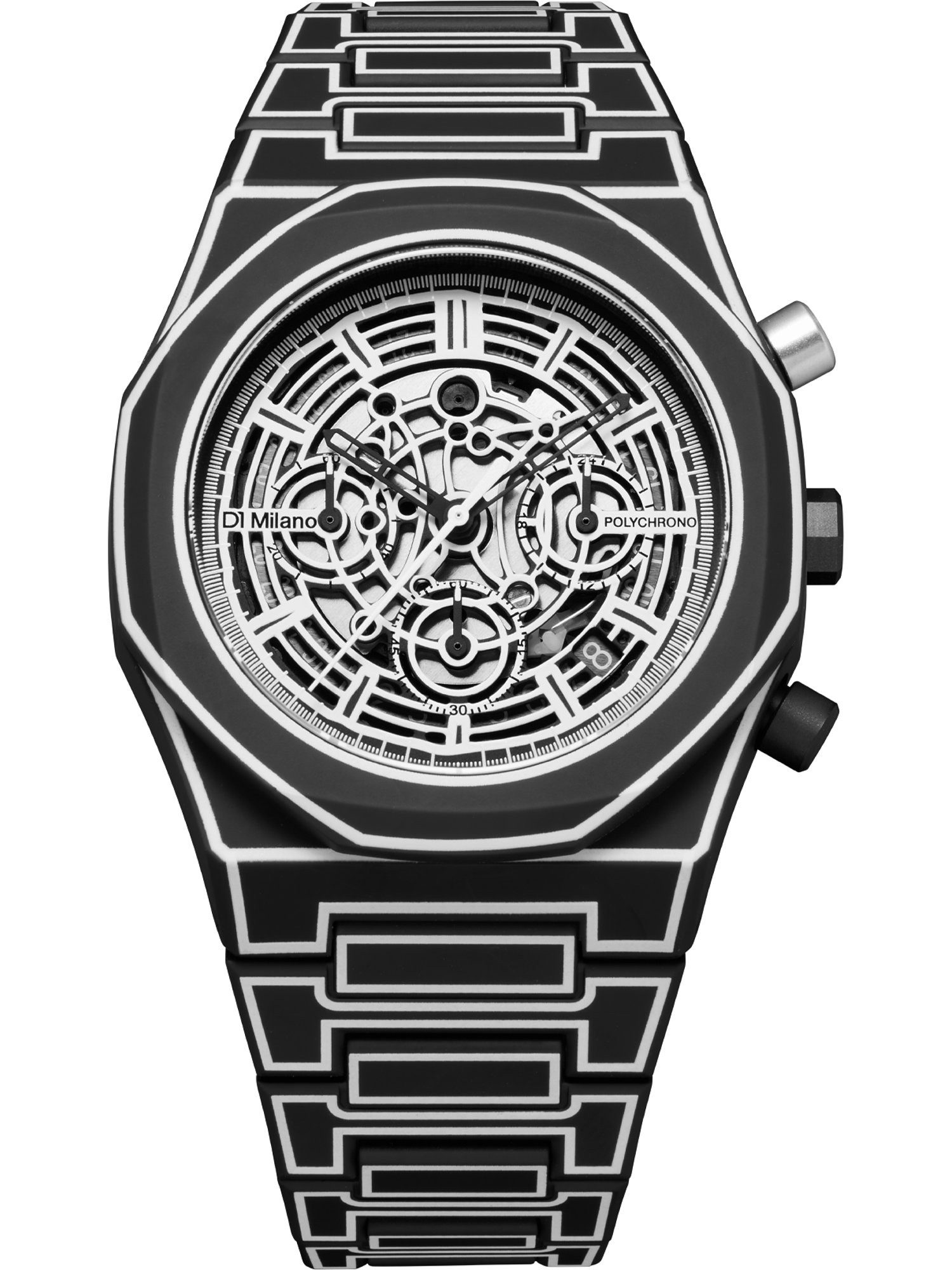 D1 Milano Quarzuhr D1 Milano Herren-Uhren Analog Quarz, Klassikuhr