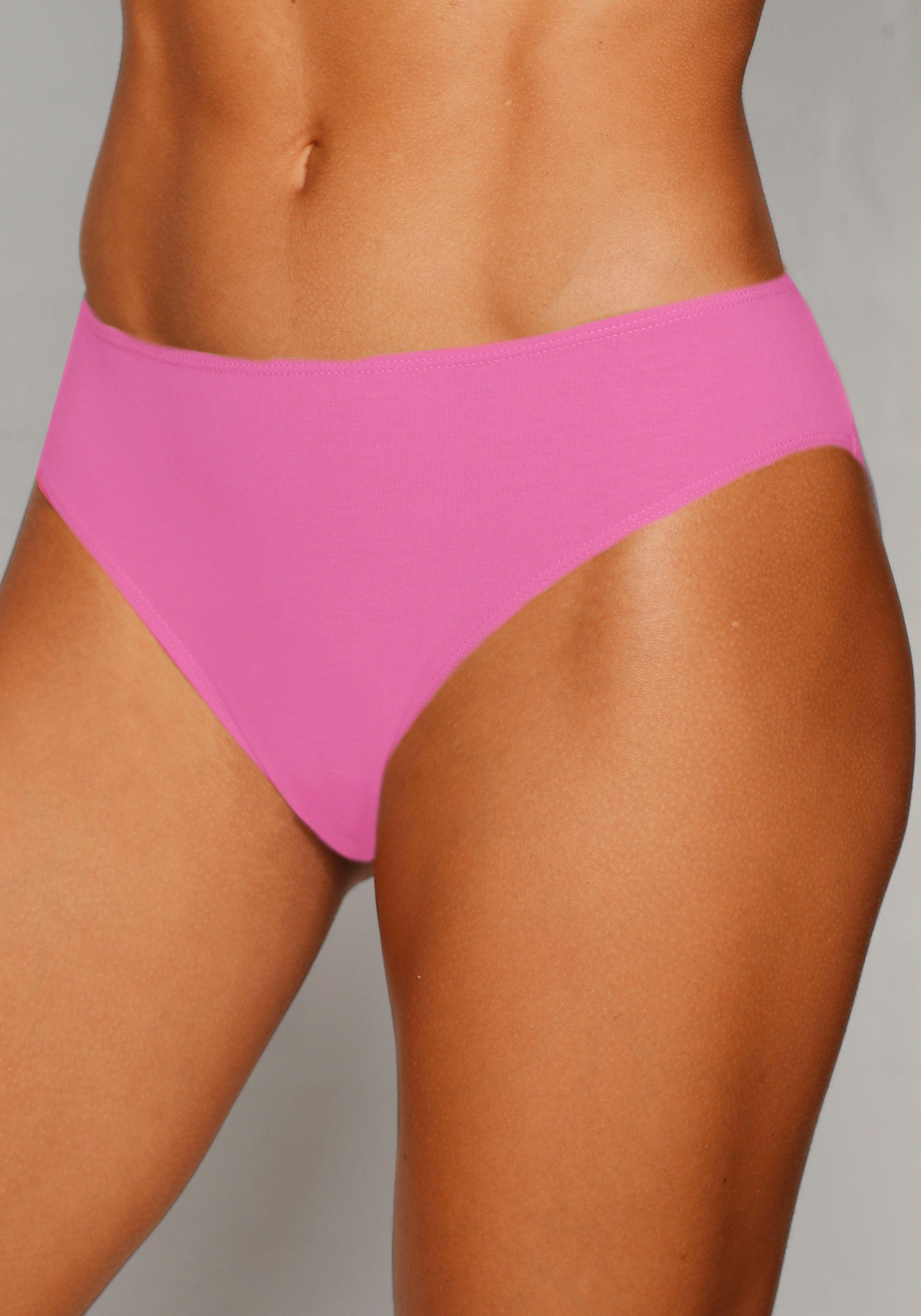 Vivance by Lascana Jazz-Pants Slips (7er-Pack) in frischen und gedeckten Farben
