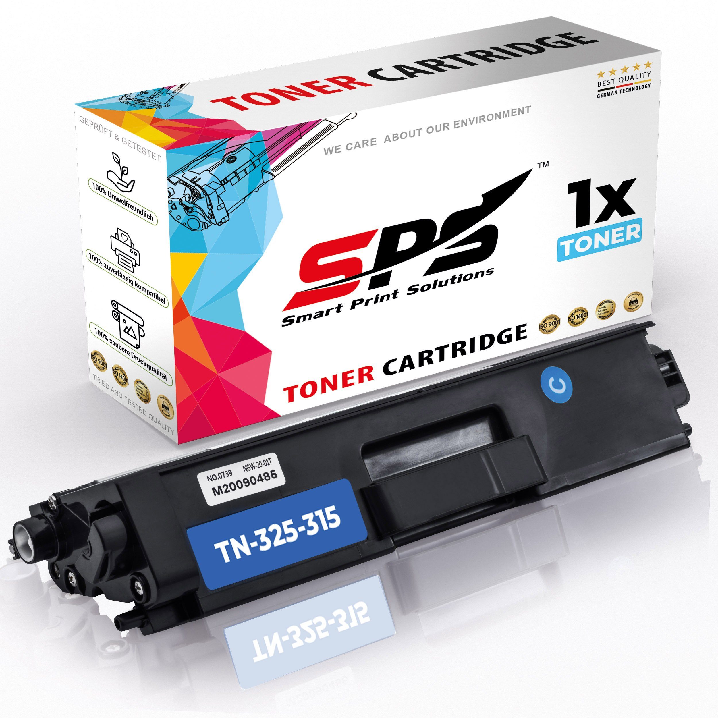 SPS Tonerkartusche Kompatibel für Brother MFC-9970 TN-325C, (1er Pack, 1-St., 1 x Toner (Für Brother TN325 Cyan)