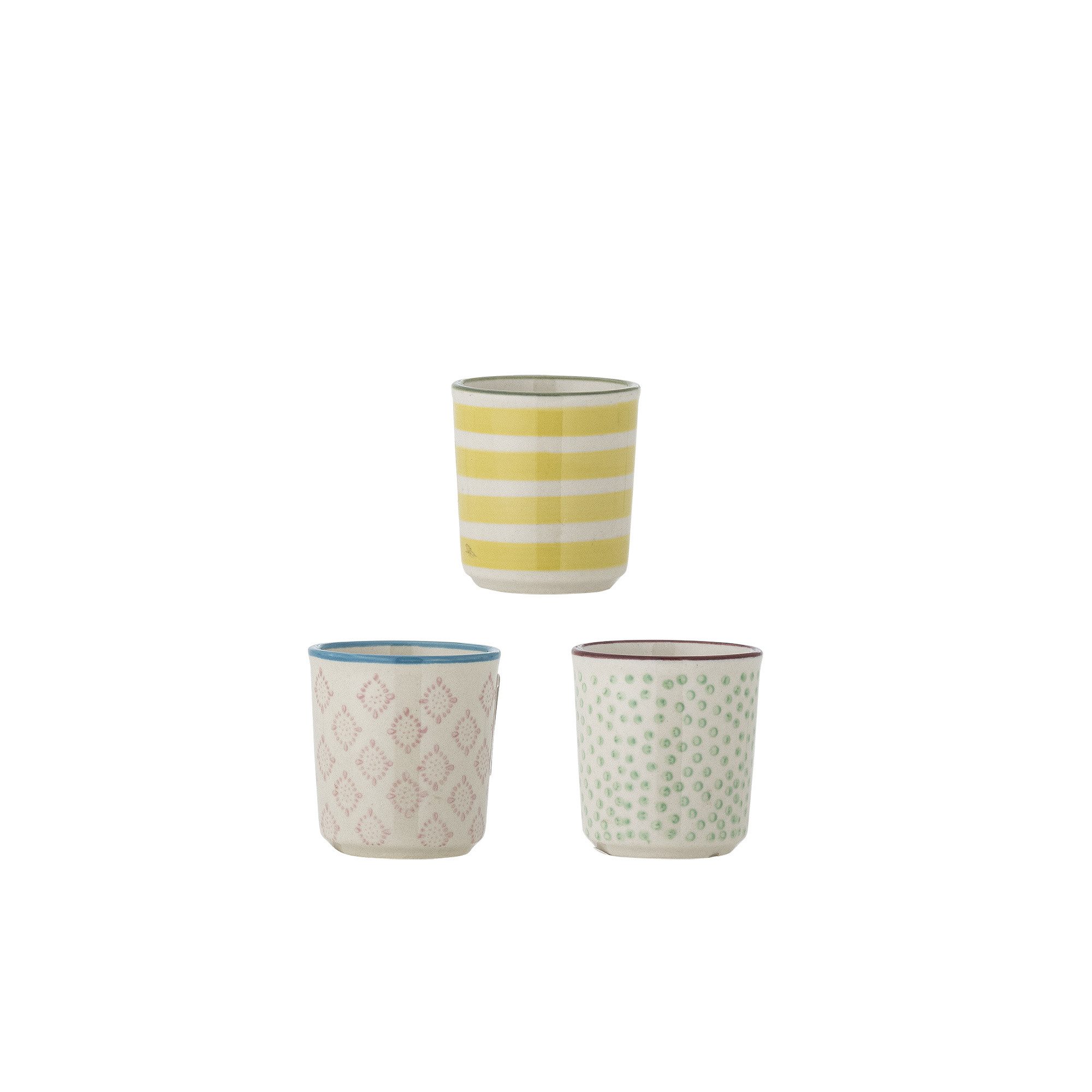 Bloomingville Eierbecher Bloomingville Patrizia Eierbecher 50 ml 3er Set