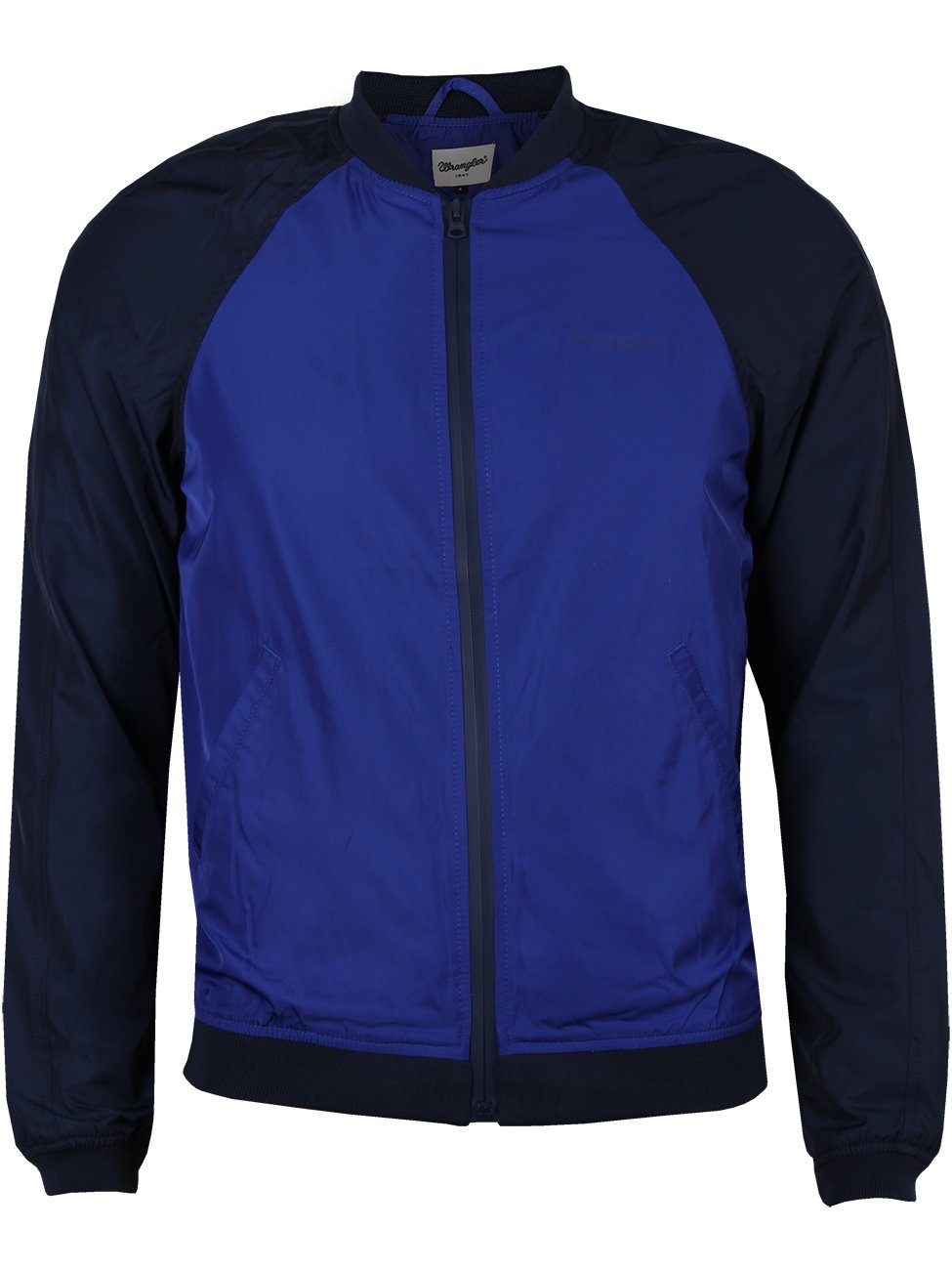 Bomber Windjacke Stehkragen Wrangler mit Sweatjacke