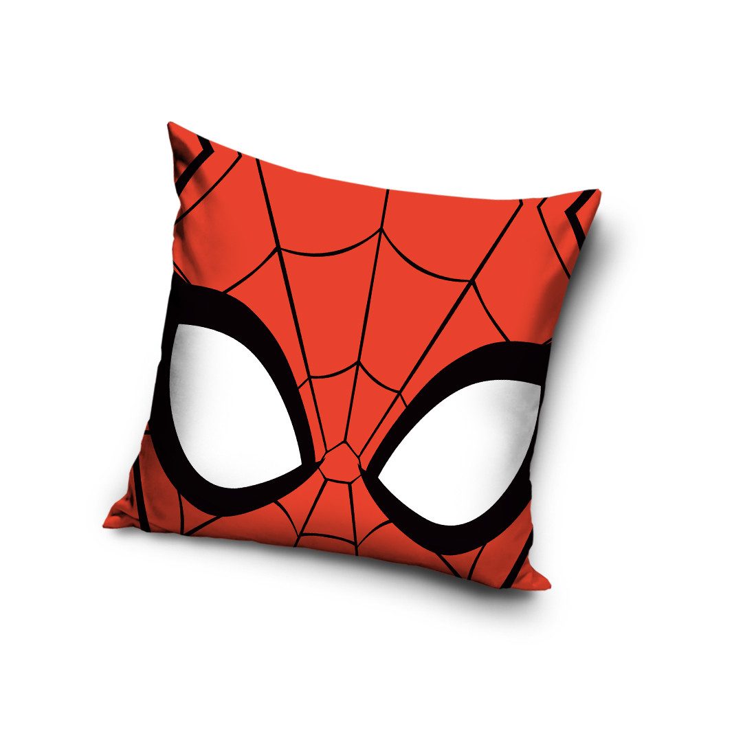 MARVEL Dekokissen Spiderman Velour Kissen Dekokissen 40 x 40 cm