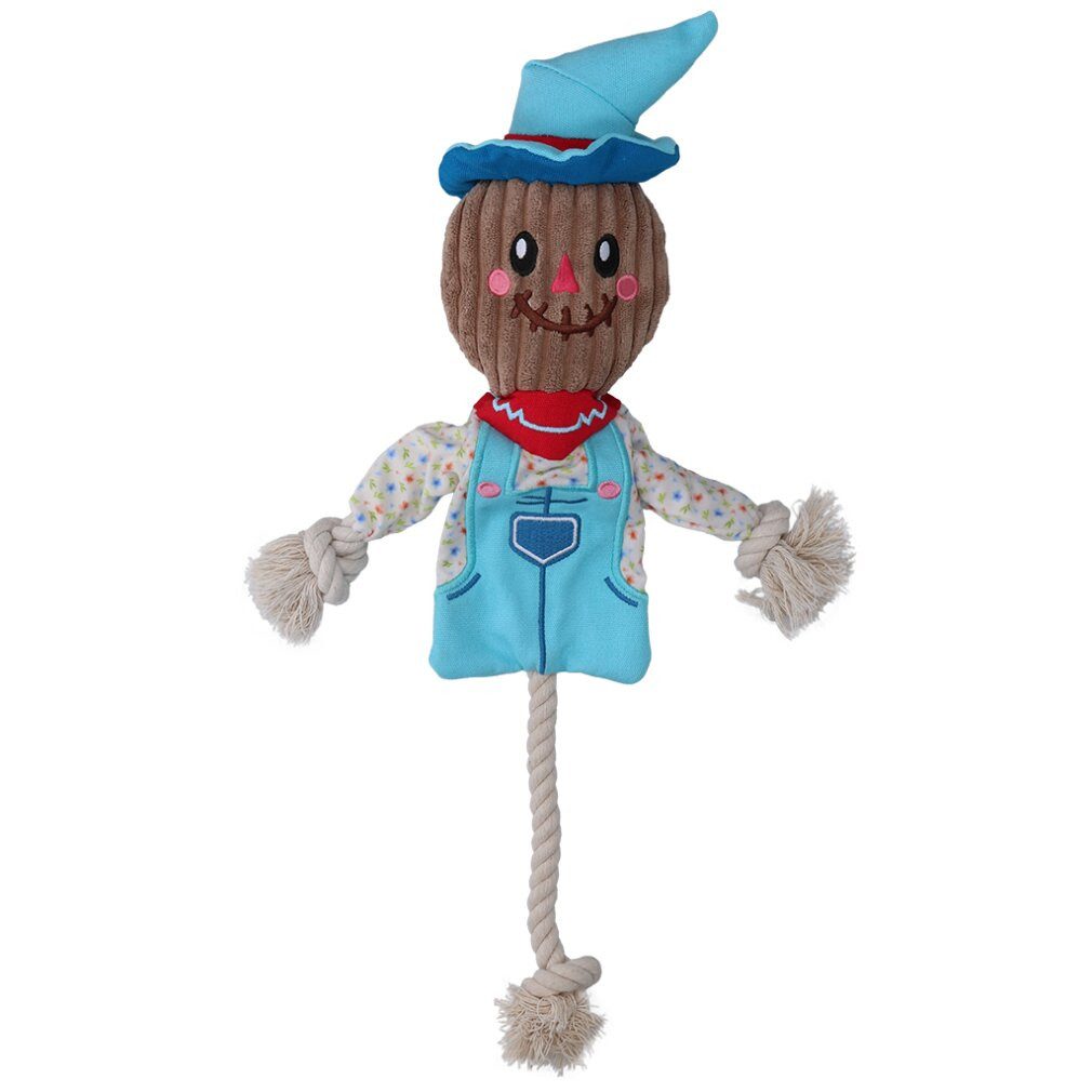 Garden Paws Tierquietschie Scarecrow Calvin Crow M