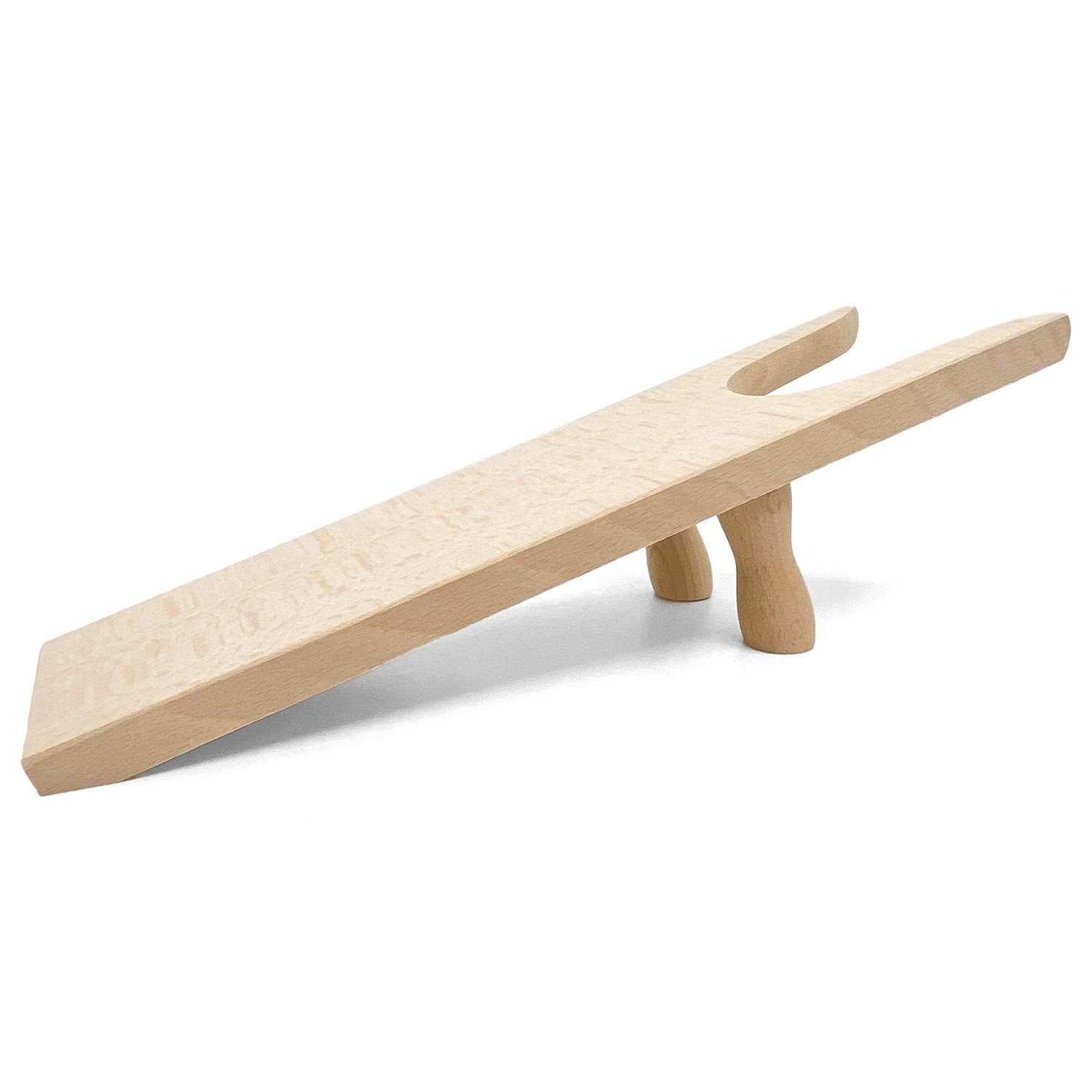 Landshop24 Schuhlöffel Stiefelknecht Stiefelauszieher Ausziehhilfe, Buchenholz nachhaltig