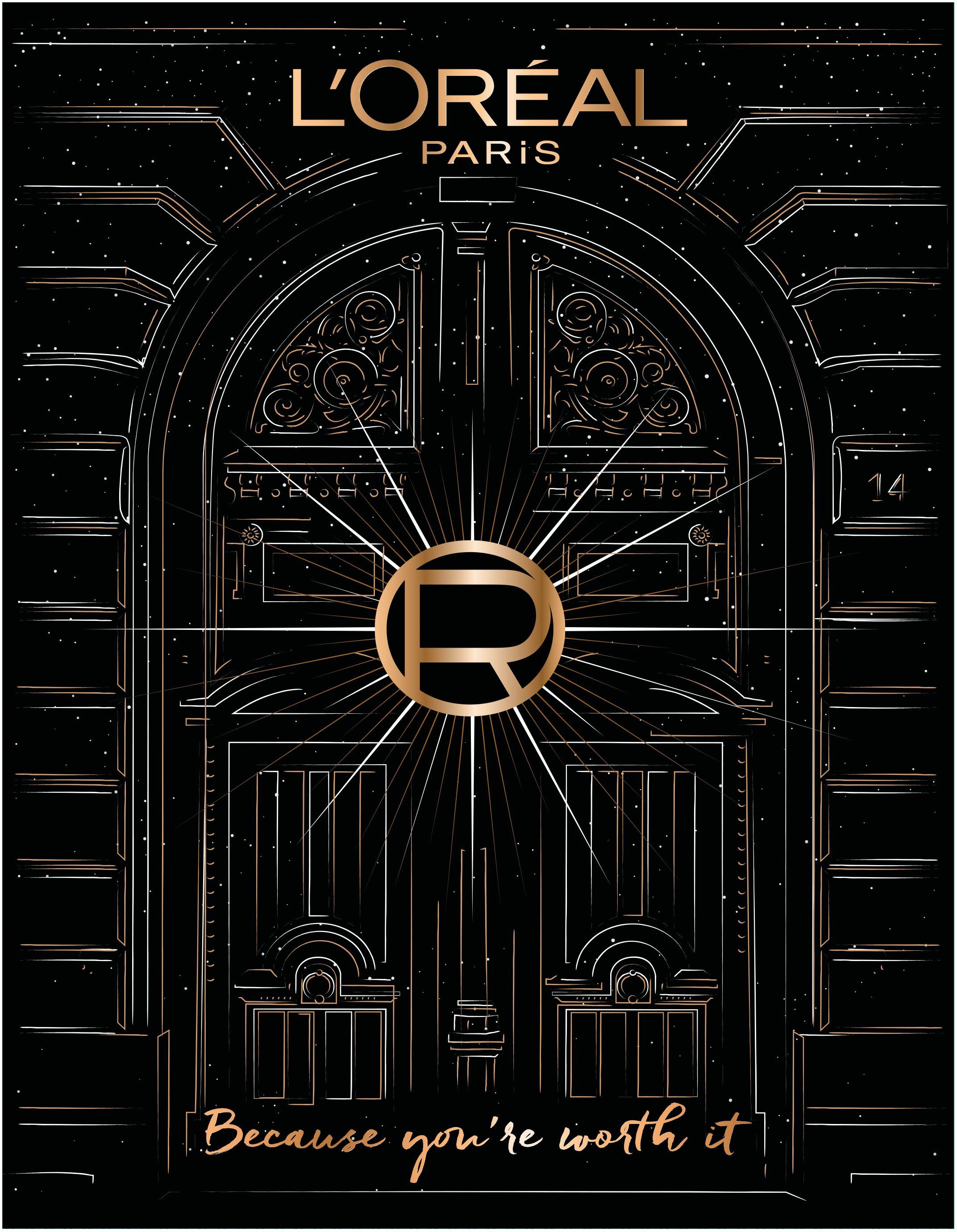 Adventskalender 12 Paris PARIS Tage L'Oréal Mini-Adventskalender L'ORÉAL