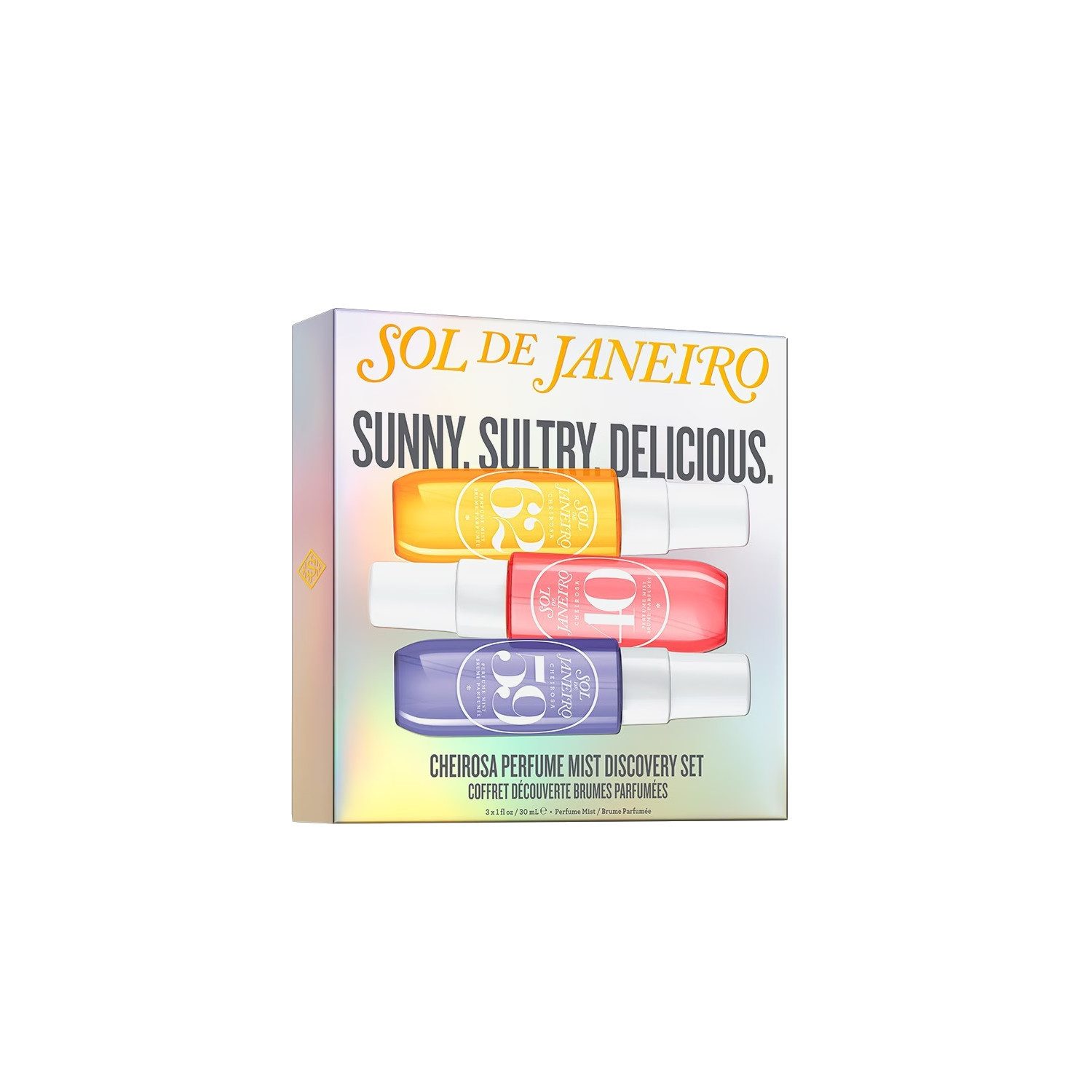 Sol de Janeiro Gesichts- und Körperspray Sol de Janeiro Cheirosa Perfume Mist Discovery Set Trio, 3-tlg., 3-teiliges Duftset mit Cheirosa Perfume Mists