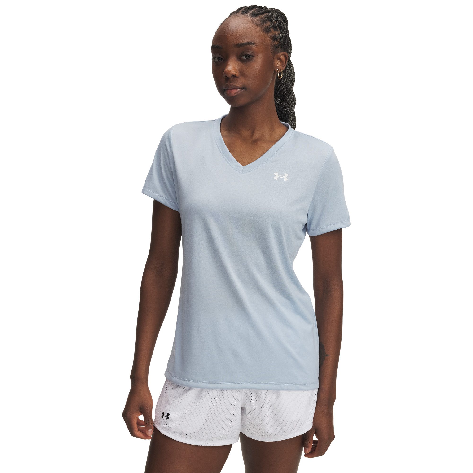 Under Armour® T-Shirt Under Armour Damen T-Shirt Tech SSV- Solid 1384229