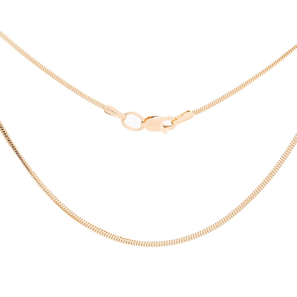 Golders Goldkette Schlangenkette aus 585 Rotgold günstig online kaufen