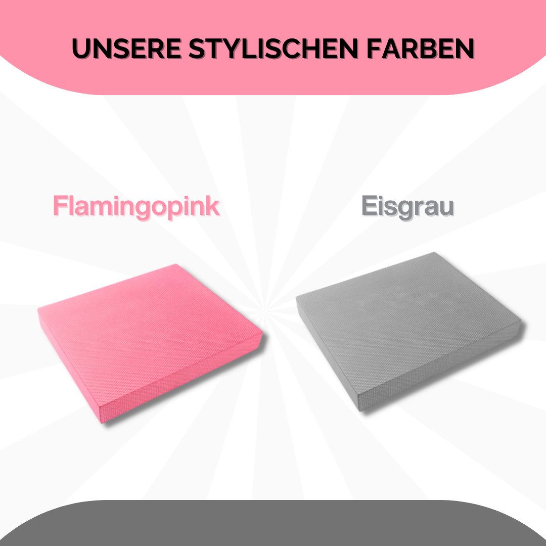 Winch Balancekissen Balance Pad PREISSIEGER für Gleichgewichts- & Muskeltraining + SET, Trainingskissen für Tiefenmuskulatur & Rehabilitation