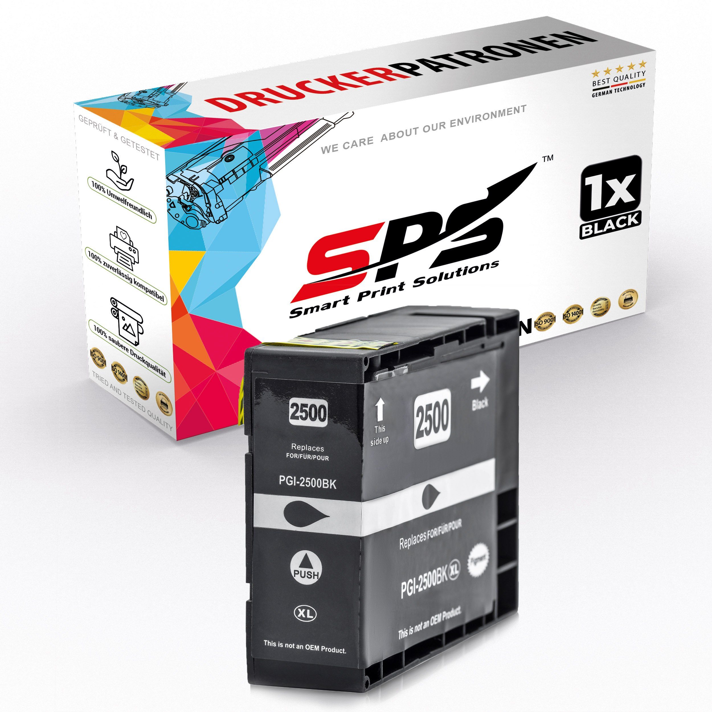 SPS Kompatibel für Canon MAXIFY MB5150 / 9254B001 / PGI-2500XLBK Schwarz Tintenpatrone (1er Pack)