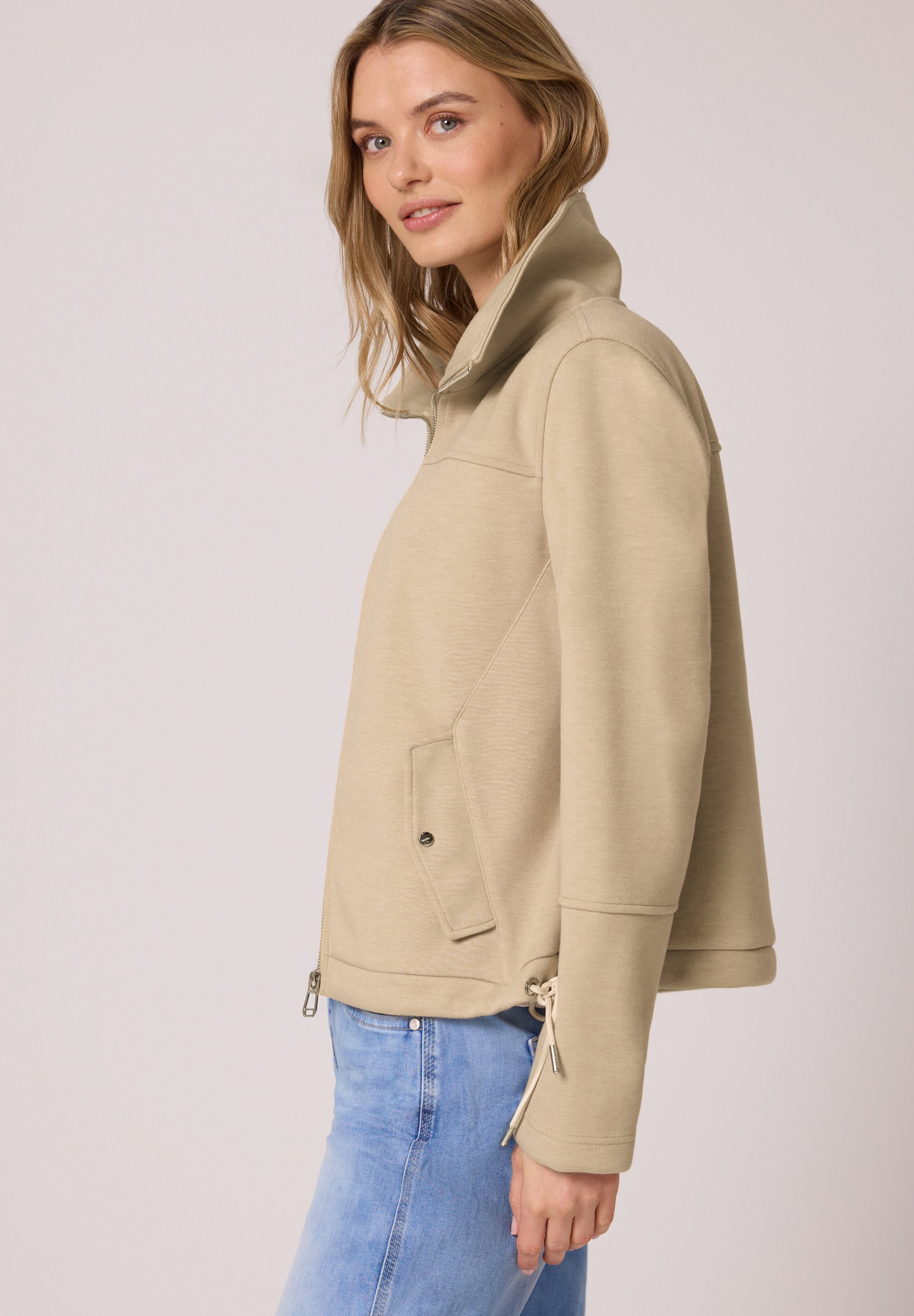 STREET ONE Blusenjacke im Doubleface-Design günstig online kaufen