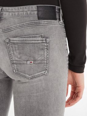 Tommy Jeans Skinny-fit-Jeans Scarlett mit gestickter Tommy Jeans Flag an der Münztasche