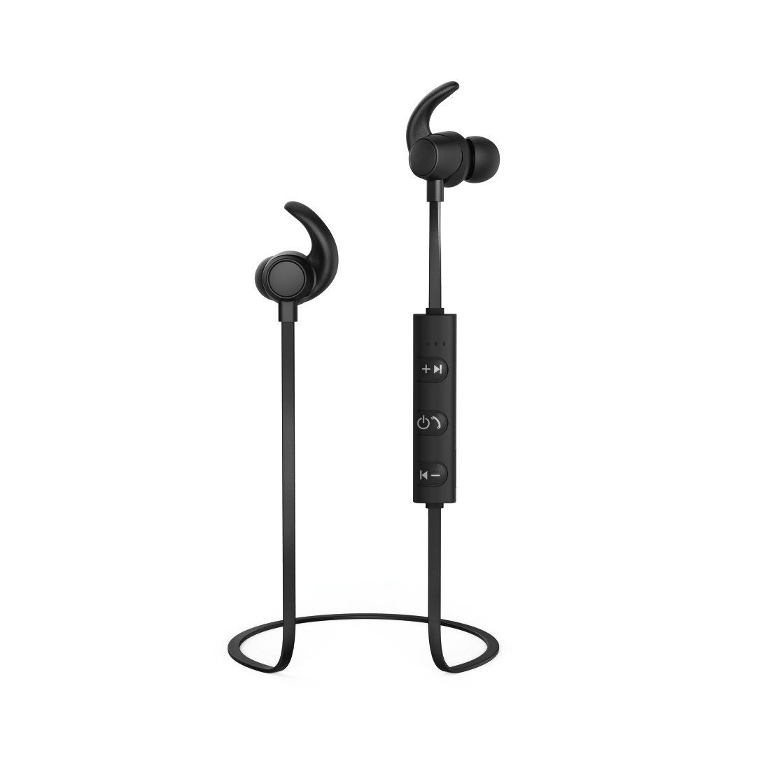 Thomson In Ear Bluetooth Ohrhörer, Kopfhörer mit Headset-Funktion  WEAR7208BK In-Ear-Kopfhörer (Sprachsteuerung),  Telefon-/Lautstärke-/Musiksteuerungsfunktion direkt am Kabel