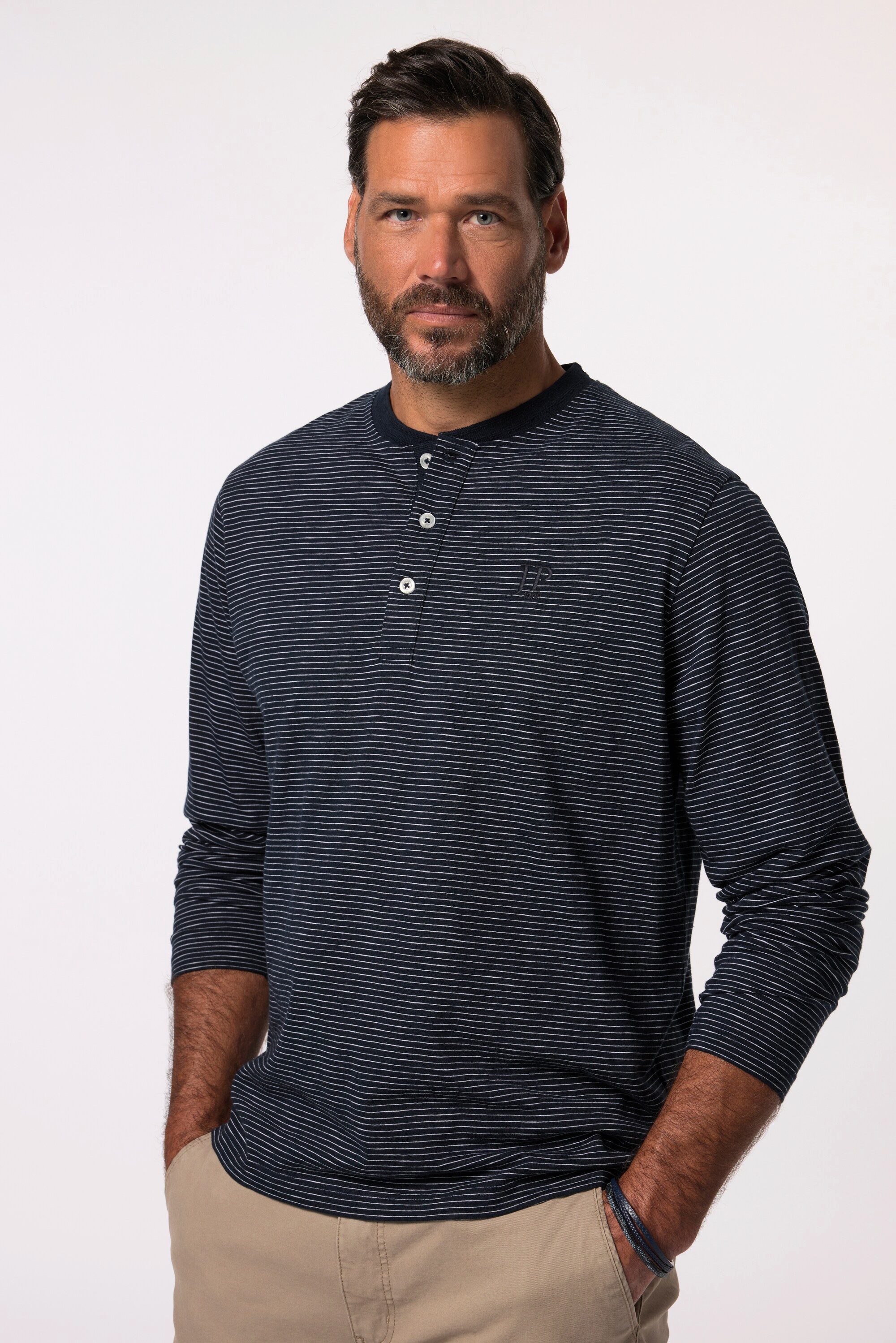 JP1880 T-Shirt JP 1880 Henley Langarm günstig online kaufen