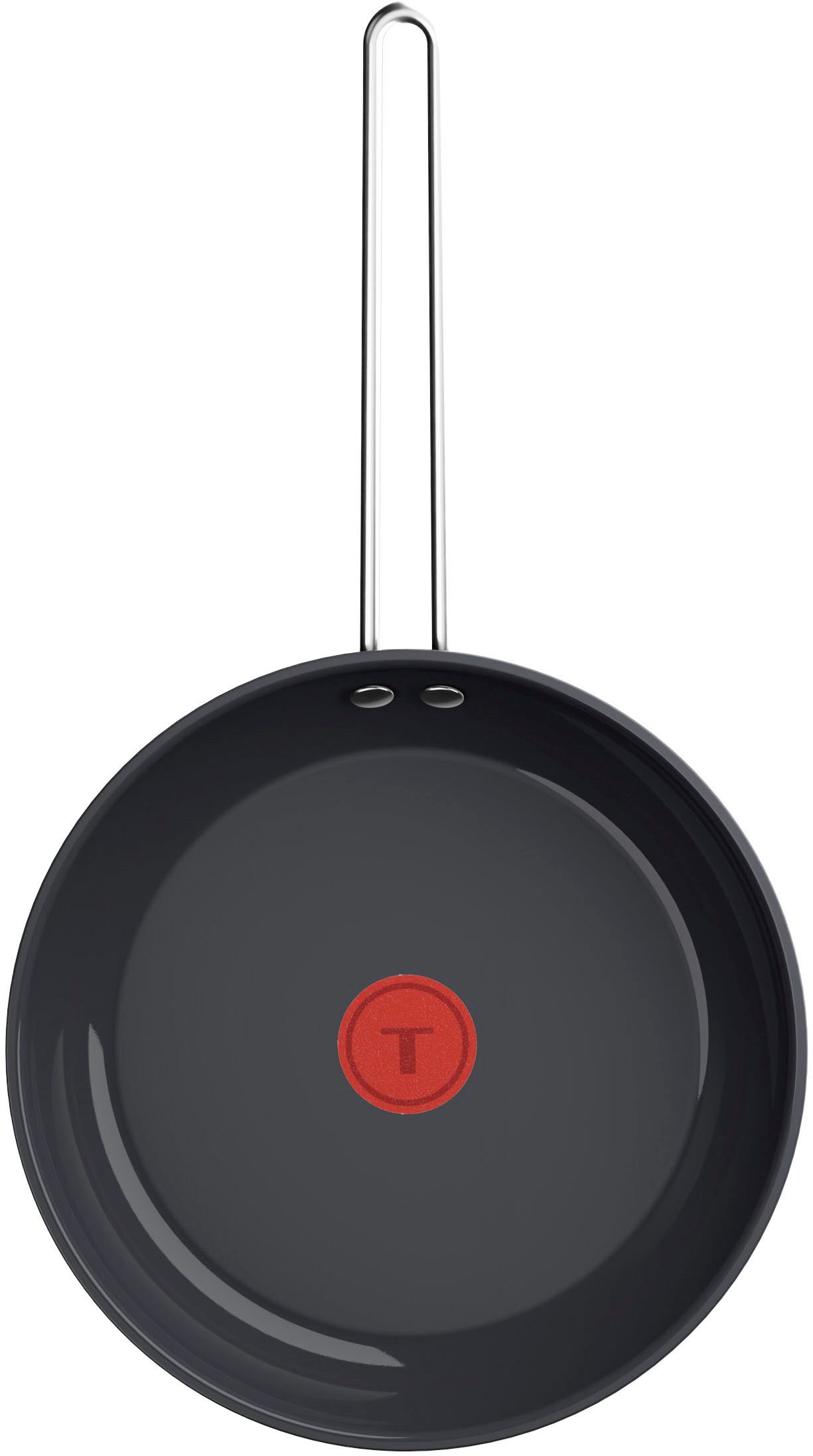 Tefal Bratpfanne Nordica, beschichtete Pfanne Induktion, Thermo-Signal-Technologie, Edelstahl, minimalistisches Design, robuster Griff, geeignet für alle Herdarten