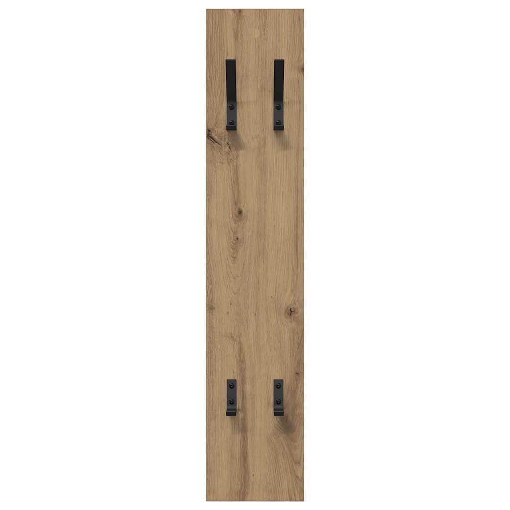 vidaXL Regal Wandmontierter nachttisch Wandhalterung Artisan-Eiche, 1-tlg. – Bild 5 von 5