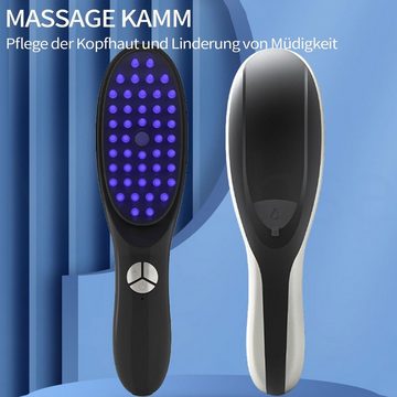MAGICSHE Haarbürste Elektrohaarbürste Massagekamm,5-in-1 Haarbürste, 1-tlg., Anti Knoten Haarbürste