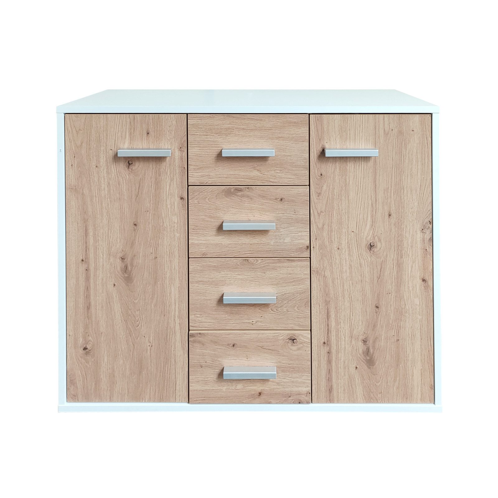 HTI-Line Kommode Kommode Nina mit 4 Schubladen (Stück, 1 Kommode), Anrichte Sideboard Schrank