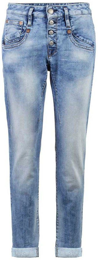 Damen Jeans Herrlicher Boyfriend-Jeans SHYRA B CROPPED ORGANIC